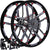 26′′ Heavy Duty 10-Spoke STAR Mag Wheel Set for Motorized Bikes, Disc Brake Compatible, Durable & Stylish Design