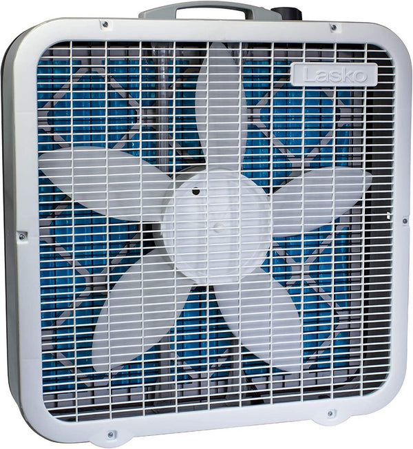 2-in-1 Box Fan & Air Purifier, 20-Inch, 3 Speeds, White, FF305