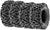 Set of 4 ATV/UTV off-road tires, 25x8-12 front and 25x10-12 rear, 6 PR, tubeless A033