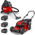 Snapper XD 82V MAX 21′′ Electric Cordless Lawn Mower, Steel Deck, 3-in-1 Design, Red/Black