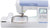 PE800 Computerized Embroidery Machine, 5′′x7′′ Area, LCD Screen, 138 Designs, 11 Fonts, USB Port