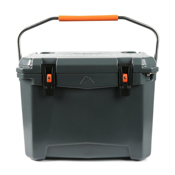 2025 Ozark Trail 26 Quart High Performance Roto-Molded Cooler with MicrobanA, Gray