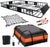 Folding hitch mounted cargo basket 60" With hook stabilizer, net and straps