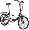 Schwinn Loop 7-Speed Folding Bike, 20′′ Wheels, Step-Through Frame, Rear Cargo Rack, Lightweight for Adults