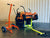 Ballard Inc Super Jack Pro Mower Jack – High Visibility Orange, Heavy-Duty, Compatible with ZTRs, Standers, Walk-Behinds
