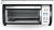 BLACK+DECKER Spacemaker Under-Counter Toaster Oven, Black/Stainless Steel, TROS1000D