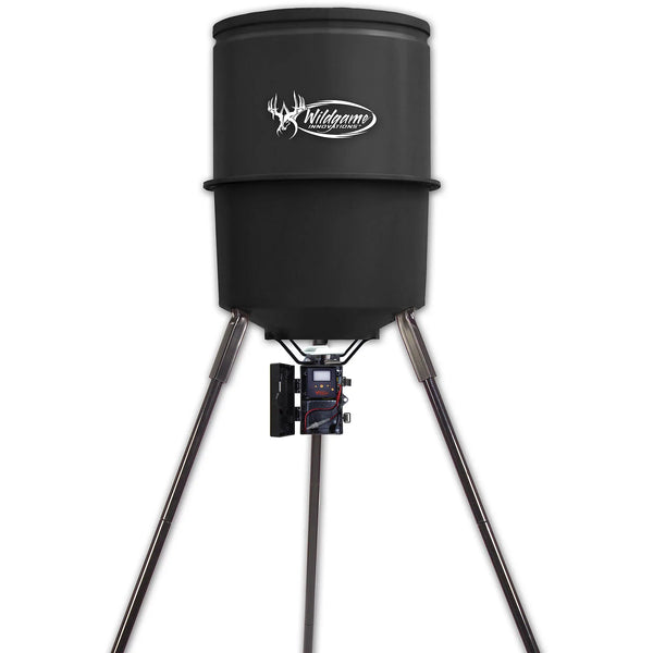 Wildgame Innovations Sports and Outdoors Quick Set Game Feeder, 30-Gal