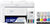 Epson EcoTank ET-4800 Wireless All-in-One Inkjet Printer, Scanner, Copier, Fax, ADF, Ethernet, White