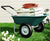 2025 2 Wheel Wheelbarrow 330 Pounds Capacity Yard Cart with Padded Handlebar 14 Inch Pneumatic Tires for High Stability Ideal for Moving Soil Plant Shrub Gardening Tool Easy Assembly