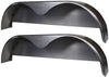 72×10-3/4 Tandem Axle Steel Trailer Fender w/Back Plate Welded In