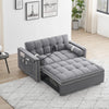 3 in 1 Sleeper Sofa Couch Bed,for Living Room Apartment,Grey