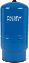 WaterWorker HT-30B Vertical Pressure Well Tank, 30-Gallon Capacity, Butyl Diaphragm, Blue