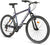 26 Inch Mountain Bike, 21-Speed/High-Carbon Steel/Aviation Grade Frame, Dual Disc/V Brake, Adjustable Ergonomic Seat Bycycle for Men Women Adult, Quick Assembly in 20 Minutes