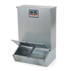 Brower 2 Door Hog Supplement Feeder, 3.7 Bushels, Weather-Resistant, Alloy Steel, Feeds 8 Hogs