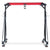 2025 1-ton gantry crane, adjustable, 2200 lbs lifting capacity, height adjustable 96.5"-143.7", portable hoist for factory, construction site, warehouse, auto repair shop
