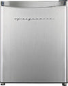 Frigidaire Upright Freezer, 6.5 cu. ft., Deep Freeze, Vinyl Coated Metal with Wire Shelving, Compact for Kitchen, RV, Dorm, Cabin, and Trailer, Platinum Design Series, Silver - 21D x 23W x 56H