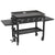 36 Inch Gas Griddle Cooking Station 4 Burner Flat Top Gas Grill Propane Fuelled Restaurant Grade Professional 36” Outdoor Griddle Station with Side Shelf (1554)
