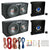 TNE212D 12" Subwoofer (2 Pack) + Monoblock Amplifier (2 Pack) + Amp Wire Kit