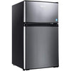 Mini Fridge with Freezer, 3.1 Cu.Ft Small Refrigerator, Compact Refrigerator with LED Light sgtnighsdesigns
