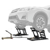 Black Widow Hydraulic Car Lift with Ramp – 3,000 lb. per pair Capacity sgtnighsdesigns
