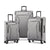 X-Lite 3-Piece Luggage Set with Spinner Wheels - Light Grey