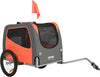 2025 VEVOR Dog Bike Trailer Supports up to 66/88/100 lbs Pet Cart Bicycle Carrier Easy Folding Frame with Quick Release Wheels Universal Bicycle Coupler Reflectors Flag Collapsible to Store