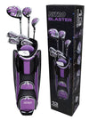 Nitro Ladies’ 13-Piece Right-Handed Golf Set with Graphite Driver & Cart Bag
